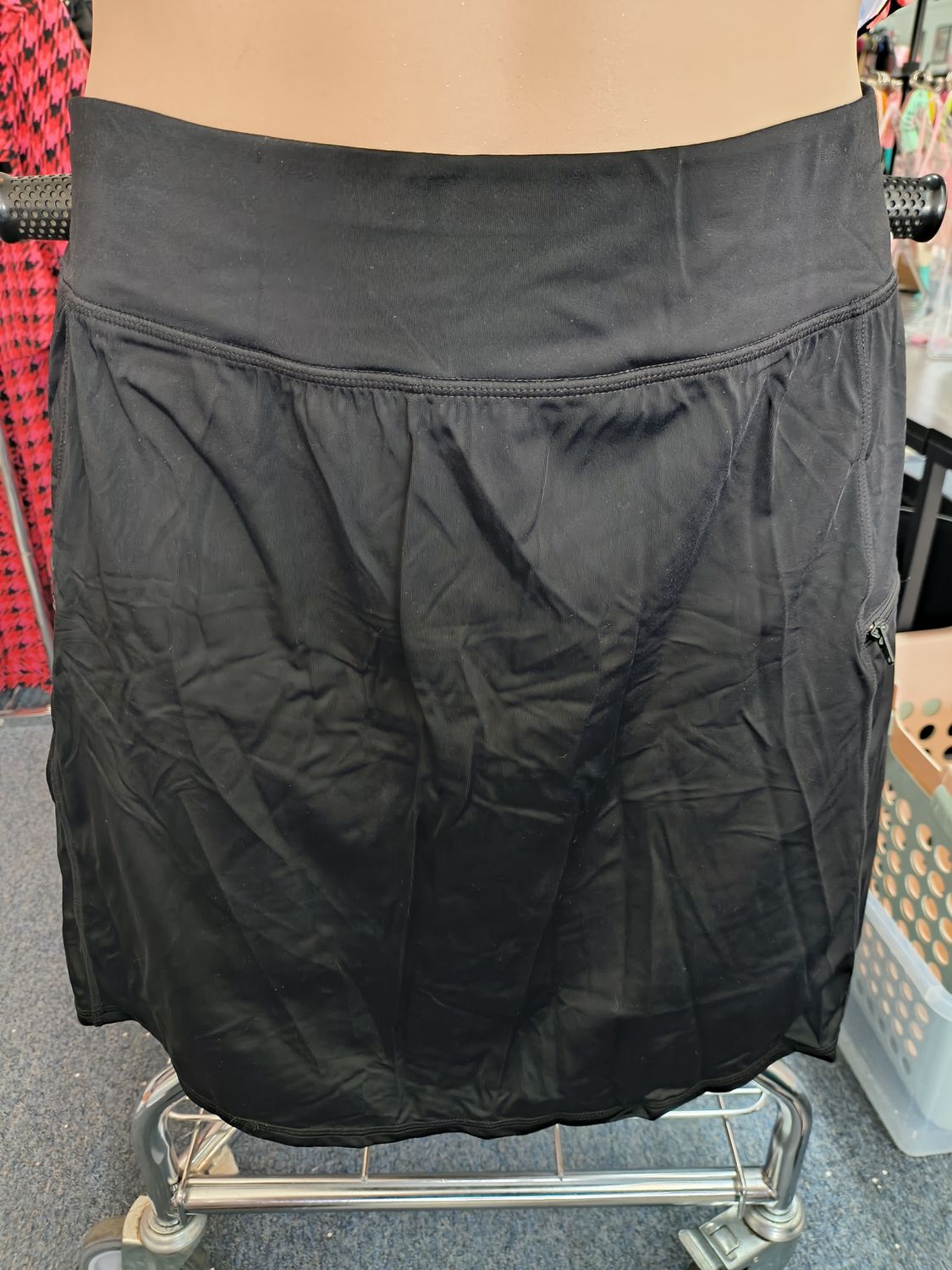 4x/28 Swimsuits For All black swim skirt pockets