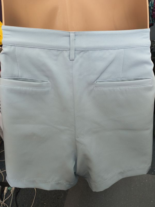 Size 14 Edited by Remi Bader light blue dress shorts