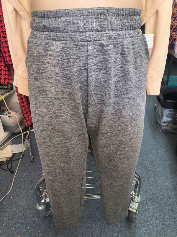 3x The North Face gray heathered soft jogger athletic pants