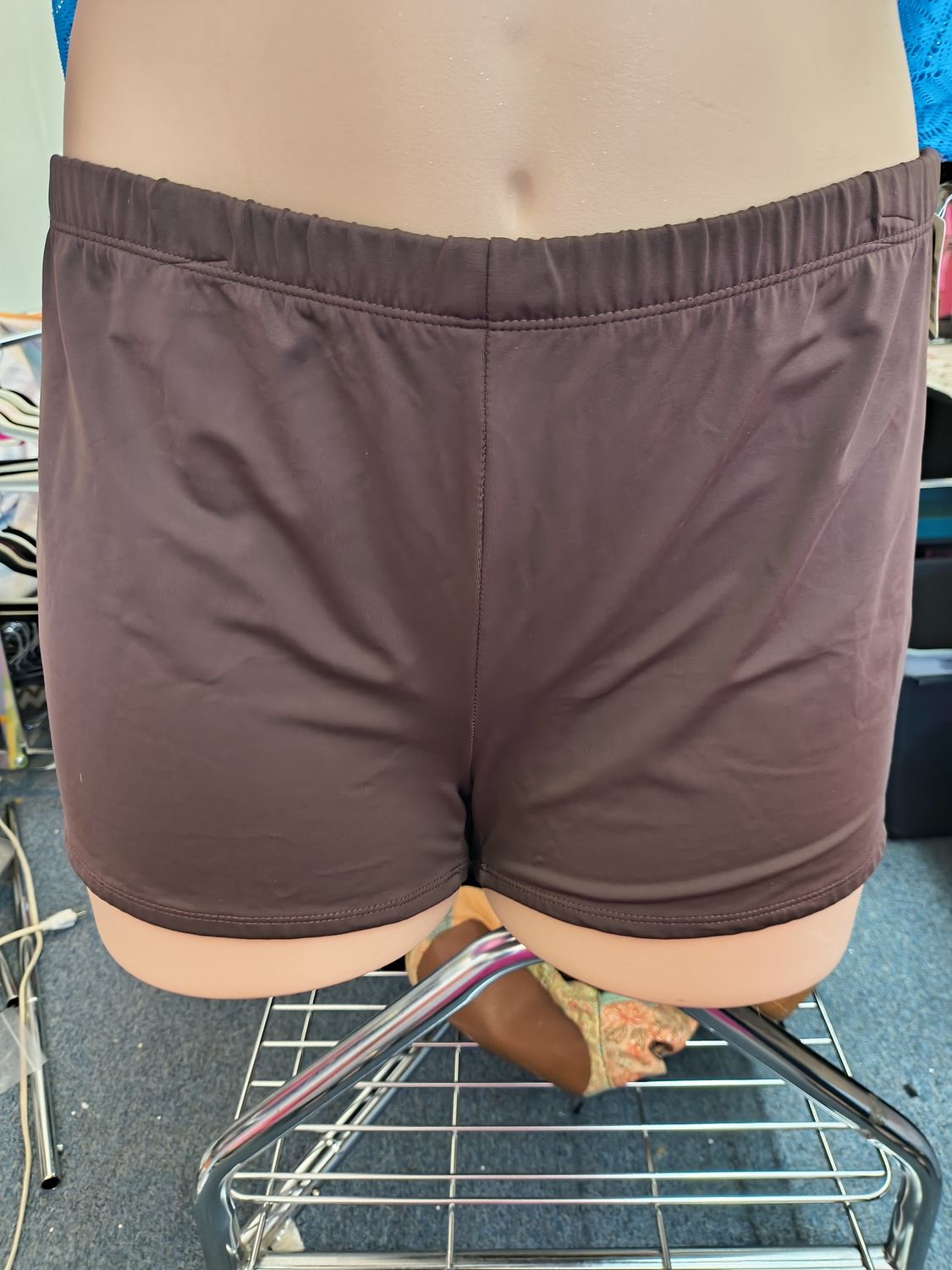 2x Swimsuits For All brown swim suit shorts