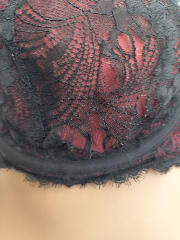 46DDD Cacique unlined balconette lace bra