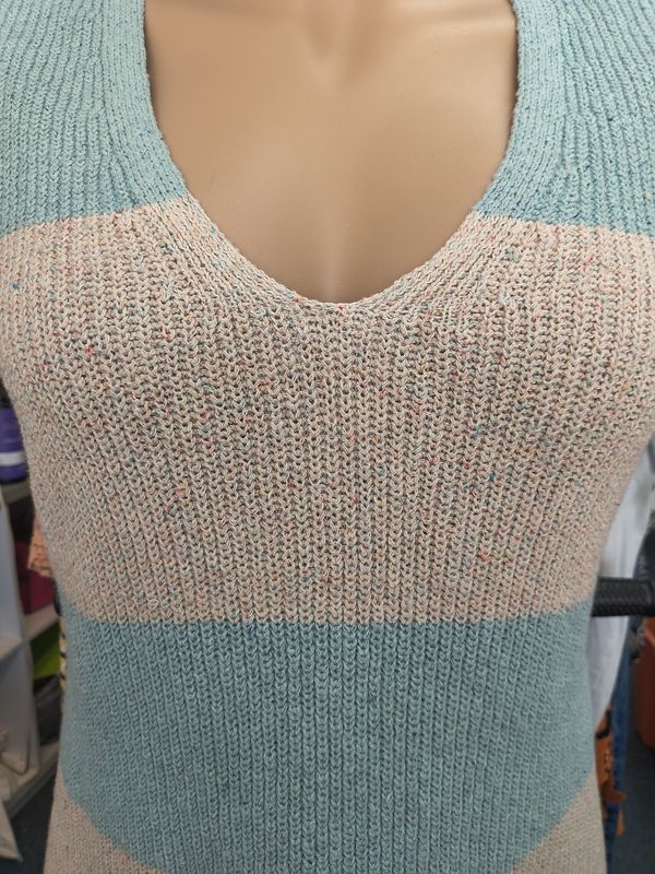1x Pilcro NWT blue striped sweater vest Anthropologie