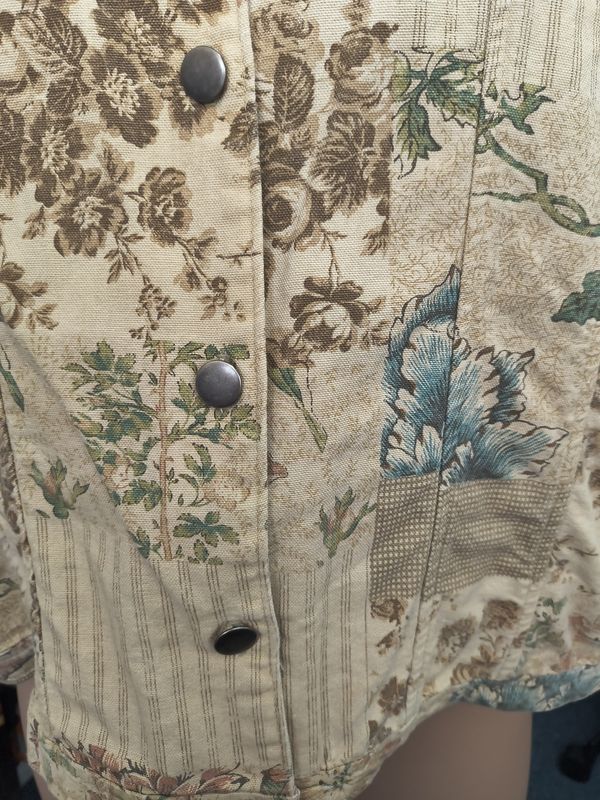 XL Coldwater Creek floral lightweight vintage jacket