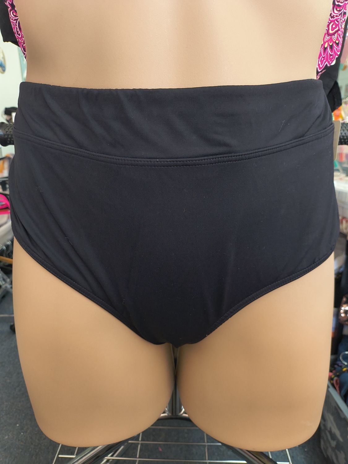 22w/3x Land's End black swim suit brief bottom