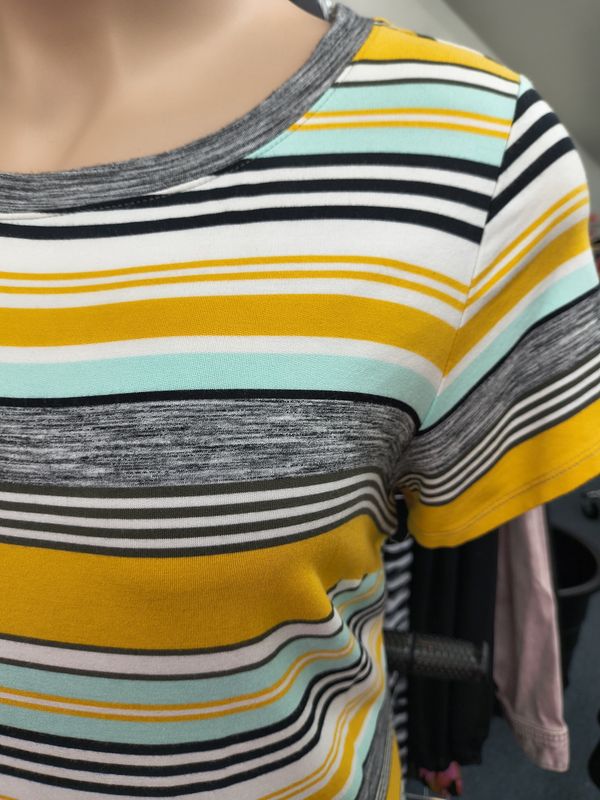 1x Ava &amp; Viv striped soft stretchy t-shirt  dress