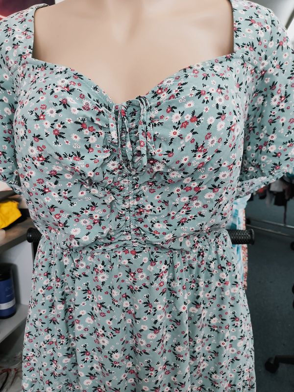 30 5x Bloomchic ditsy floral maxi dress pockets