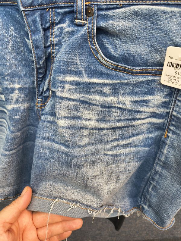 Size 12 American Eagle Outfitters distressed denim shorts
