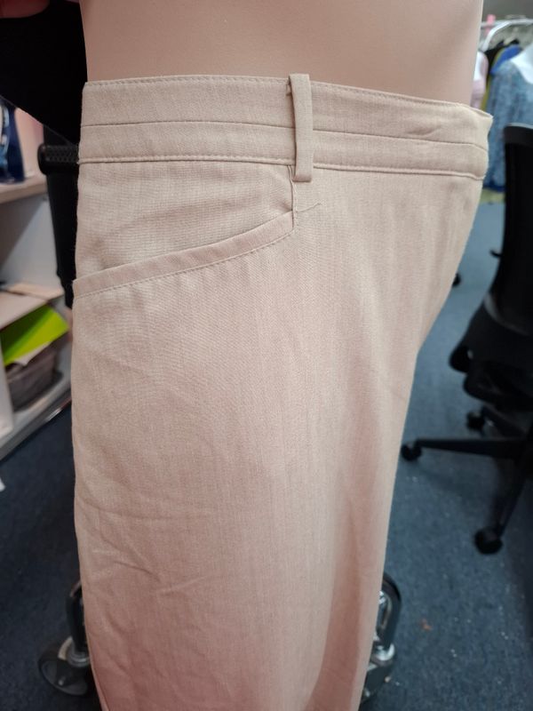 Size 28 Lane Bryant khaki wide leg dress pants