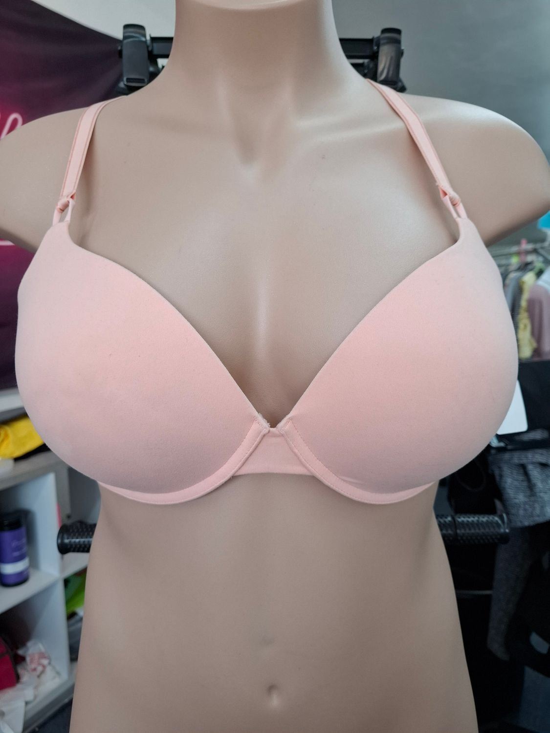 38DD Soma Embraceable Pushup pink bra