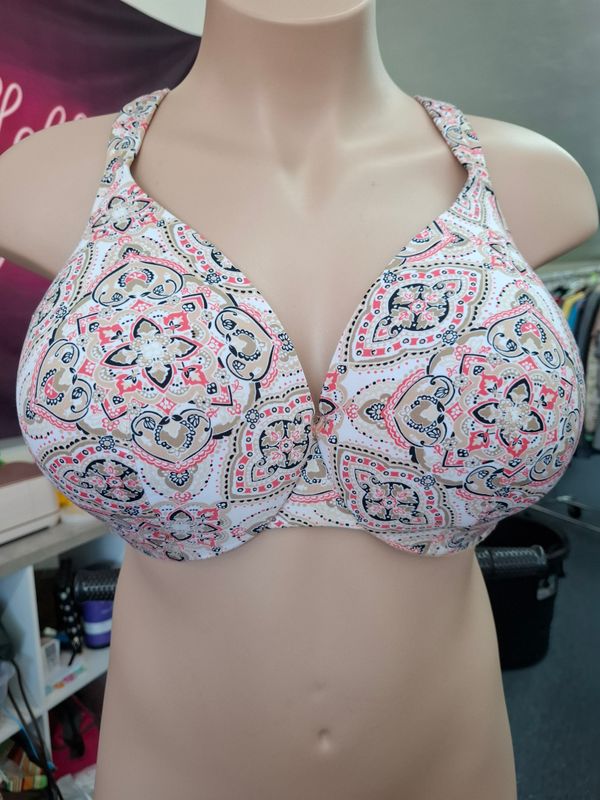 40G Cacique paisley print underwire bra