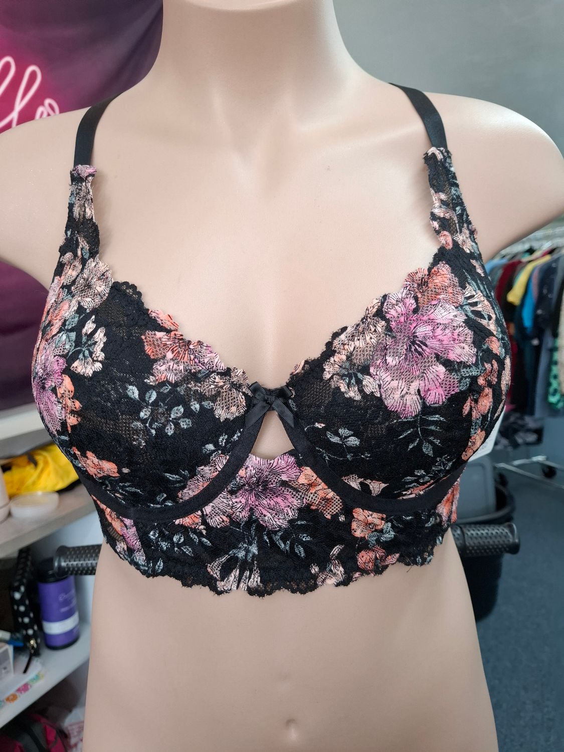 2x Torrid NWT floral lace unlined longline bra bralette