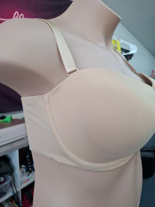 44DD Cacique nude multiway strapless bra