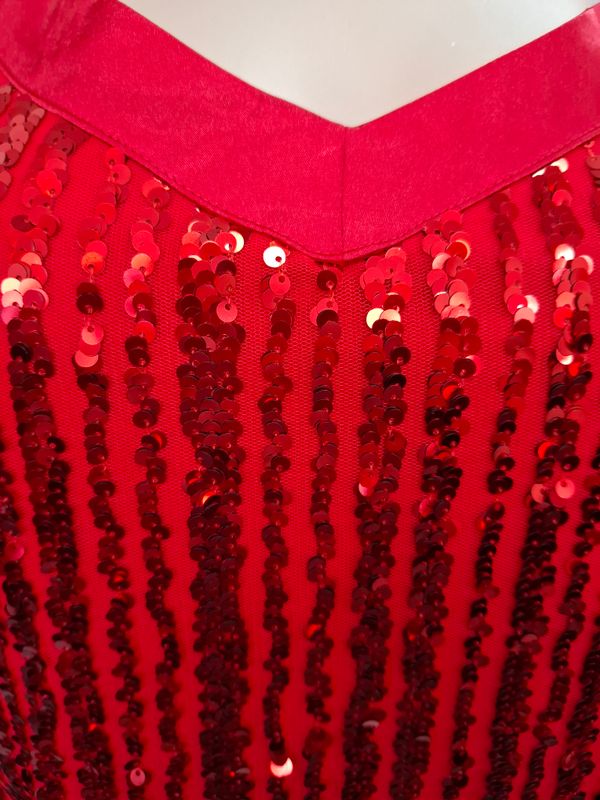 XXL No Boundaries NWT red sequin tank top