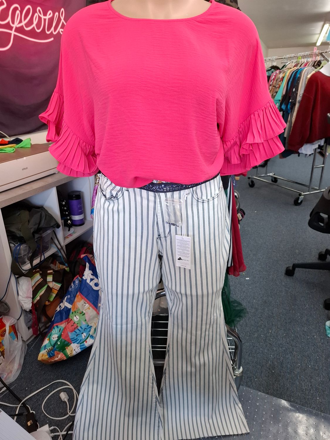 1x/14w Dolly Parton Halloween costume jeans top