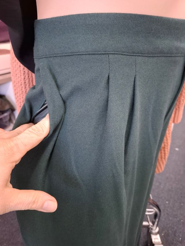 22 short Torrid NWT green wide leg trouser pants