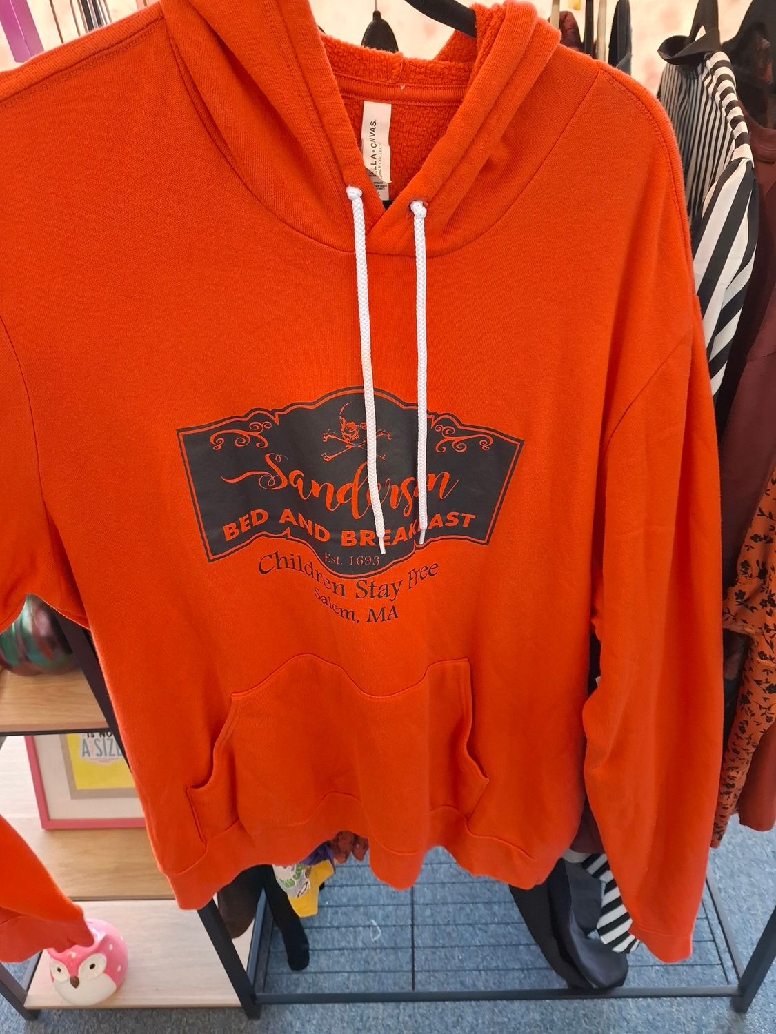 2x Bella Canvas orange Sanderson Sisters Hocus Pocus hoodie