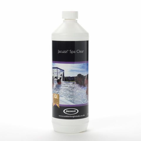 Floculant - Eclaircissant d'eau 1L bouteille blanche floculant pour spa étiquette noir