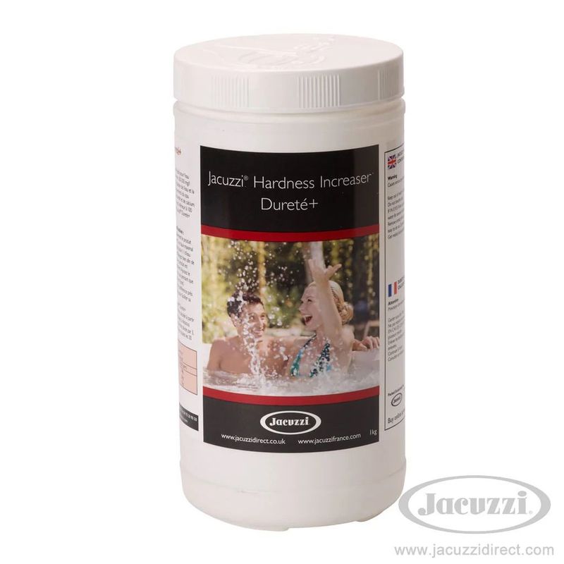 Dureté Plus / Granules 1kg produit entretien spa dureté boitte blanche étiquette noir