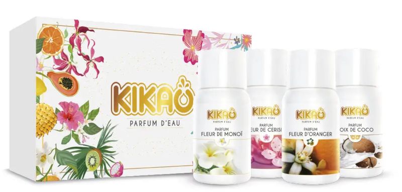 Coffret de 4 Parfums Floraux et fruités