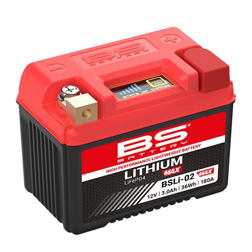 BSLi-02-MAX BS-Battery 12V / 36Wh / 180CCA