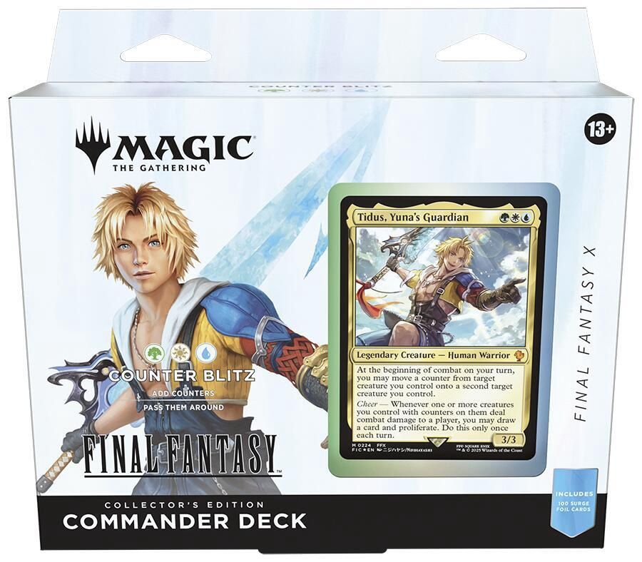 Final Fantasy Counter Blitz Collector Commander Deck