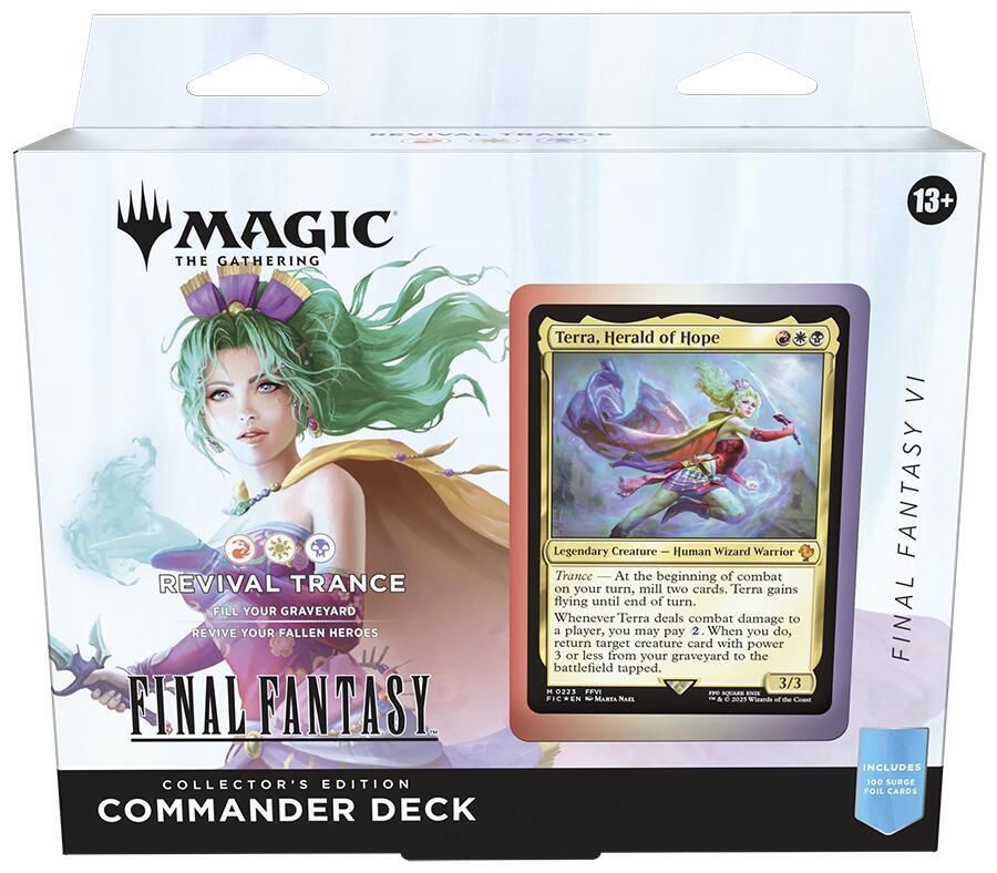 Final Fantasy Revival Trance Collector Commander Deck