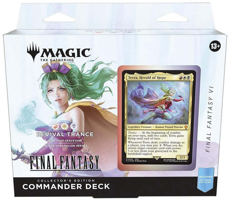 Final Fantasy Revival Trance Collector Commander Deck