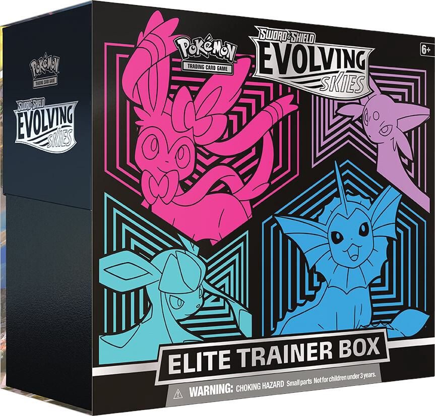 Evolving Skies Elite Trainer Box (Glaceon/Vaporeon/Sylveon/Espeon)