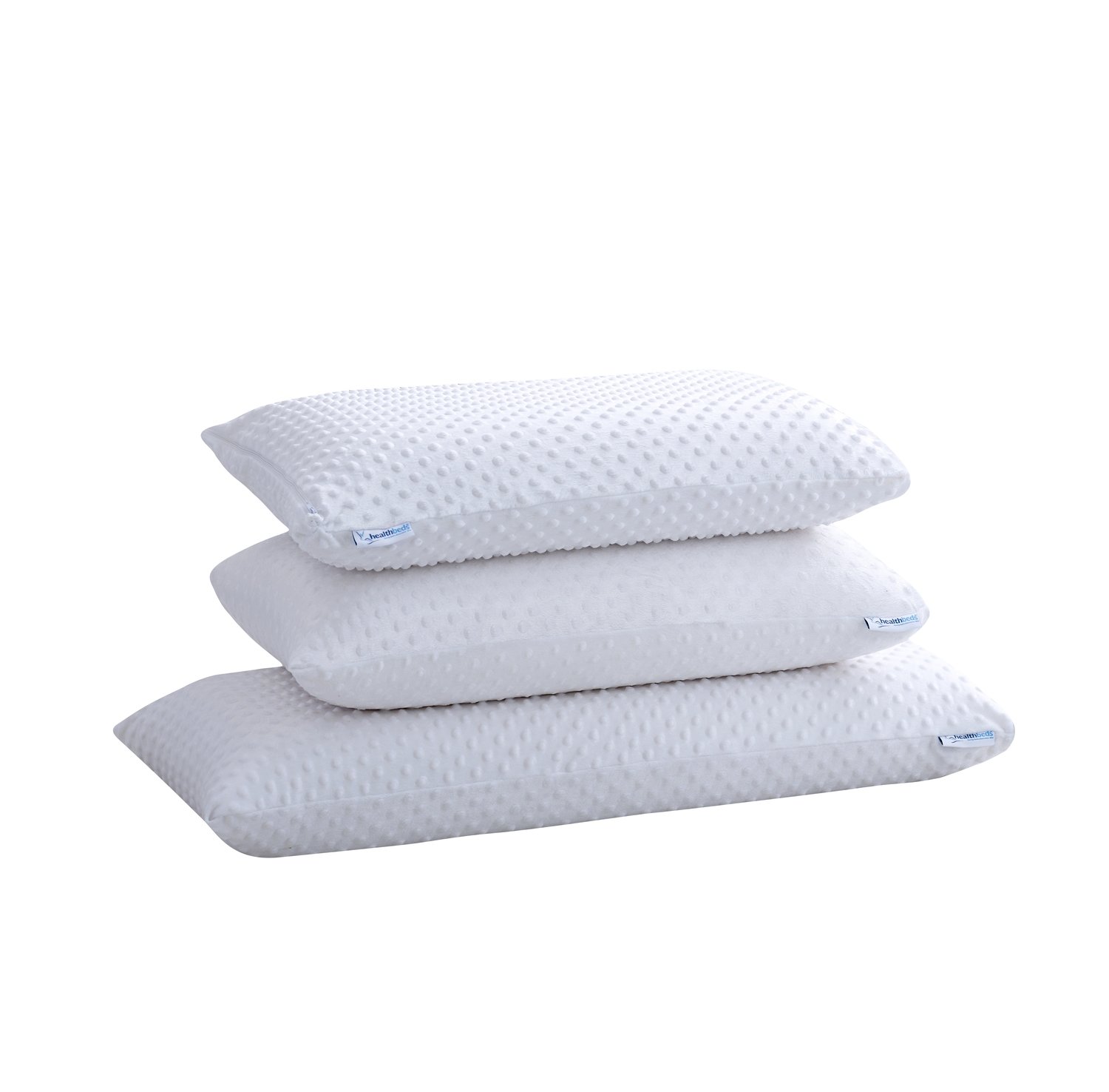 Trio stack of Cooltex Pillows