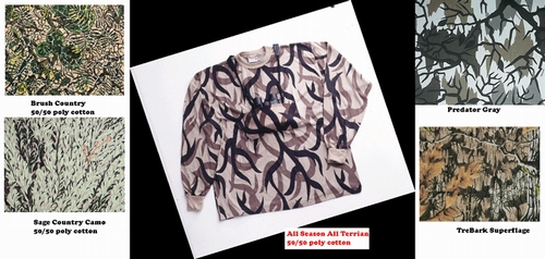 100% and 50/50% Long Sleeve Cotton T-Shirt