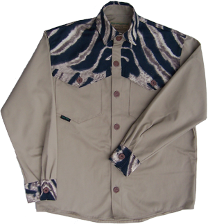 Animal Print Shirt - Cotton - Western Style Hunting Shirts