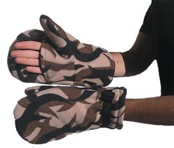 Fleece - Finger Free Mittens