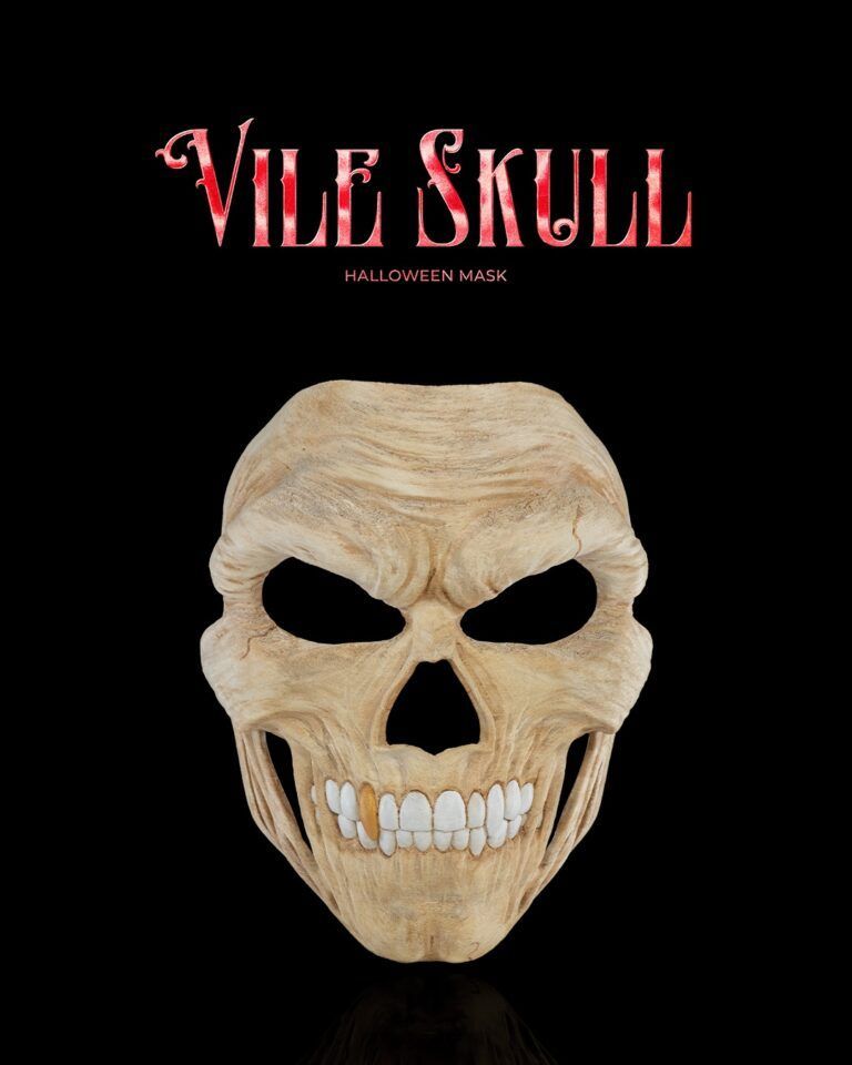 Vile Skull Halloween Mask