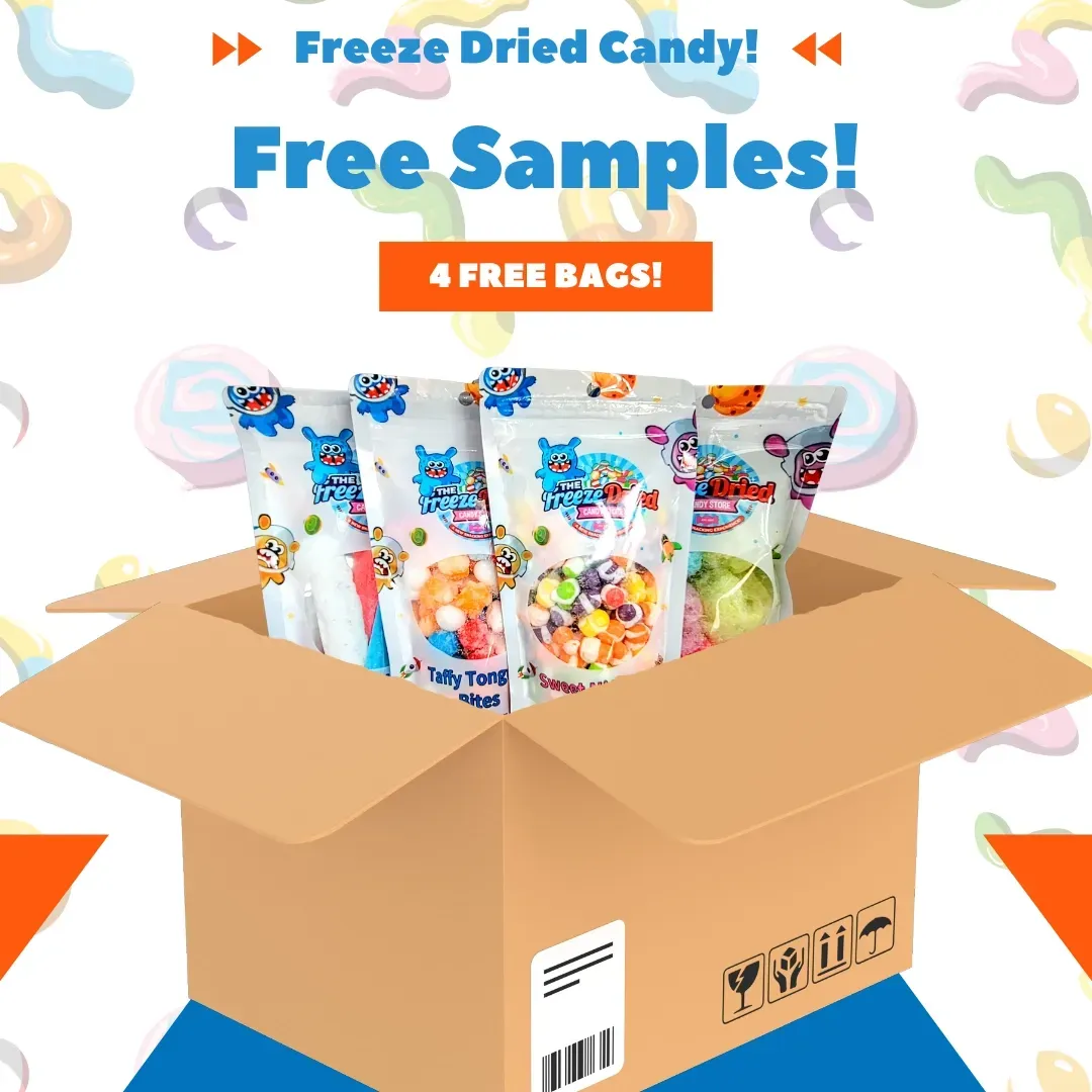 Free Freeze Dried Candy Sampler Box!