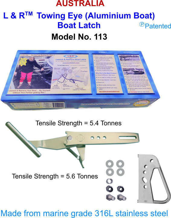 L &amp; R  Towing Eye (Aluminium Boat) Boat Latch