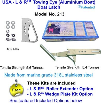 USA - L & R Towing Eye (Aluminium Boat) Boat Latch