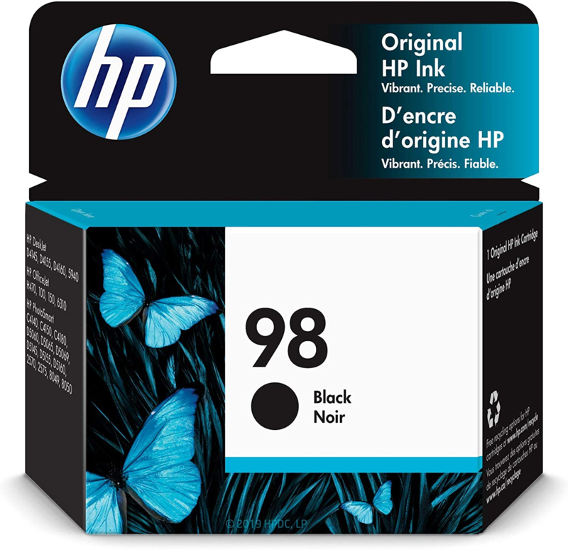 Cartucho de Tinta HP 98 Cartucho de Tinta HP 98