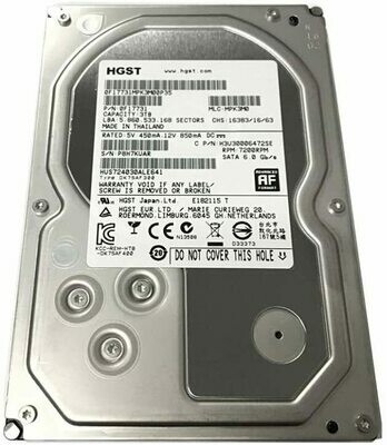 Disco Duro Pull Hitachi HUS72 - 3 TB Disco Duro Pull Hitachi HUS72 - 3 TB