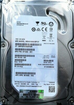 Disco Duro Servidor HP Proliant MB001 - 1 TB Disco Duro Servidor HP Proliant MB001 - 1 TB