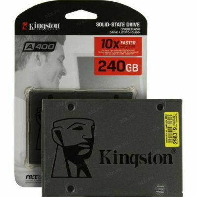 Disco Duro Sólido Kingston A400  240 GB Disco Duro Sólido Kingston A400  240 GB