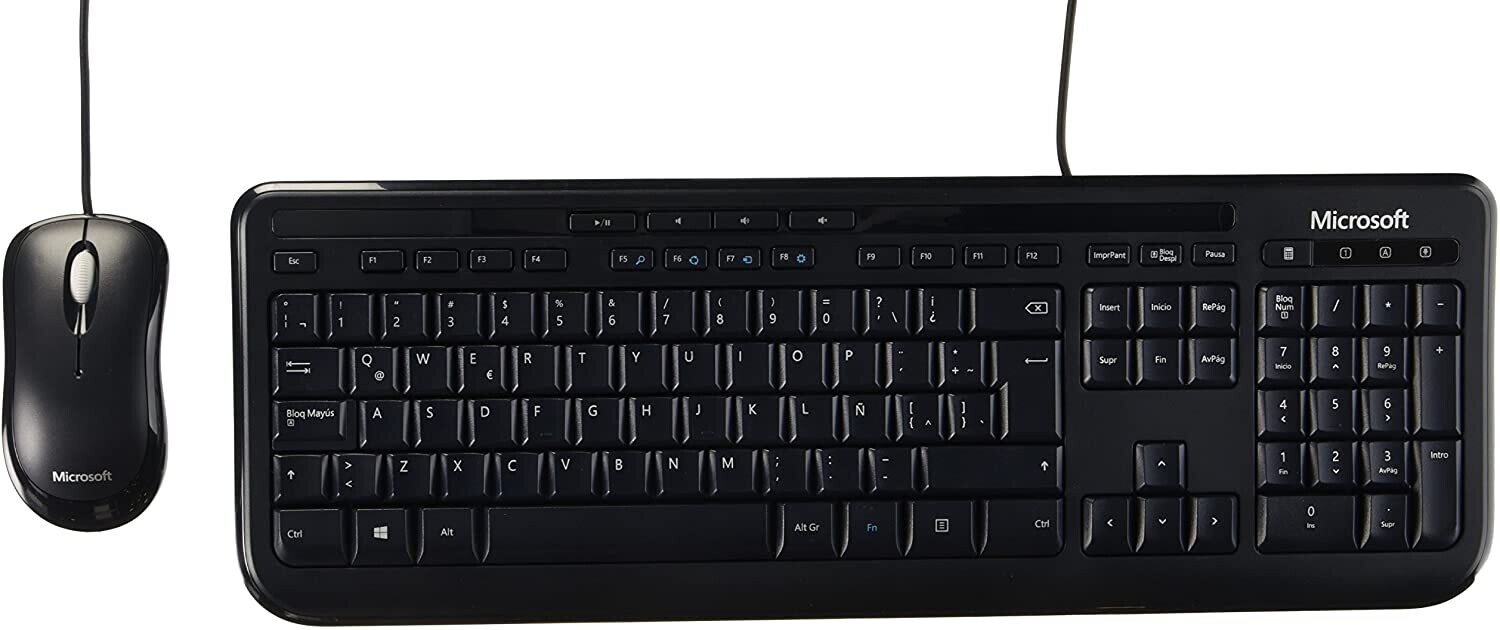Kit de Teclado y Mouse - Microsoft Wired 600
