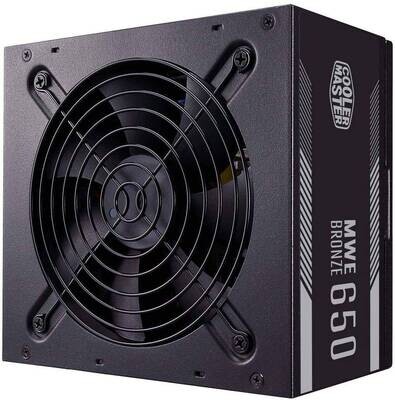 Fuente de Poder COOLER MASTER 650 W ATX STANDARD Fuente de Poder COOLER MASTER 650 W ATX STANDARD
