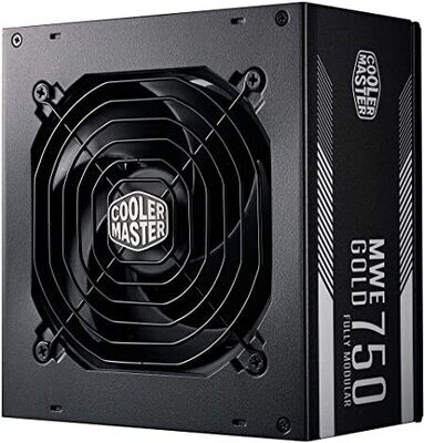 Fuente de Poder COOLER MASTER 750 W ATX MODULAR Fuente de Poder COOLER MASTER 750 W ATX MODULAR