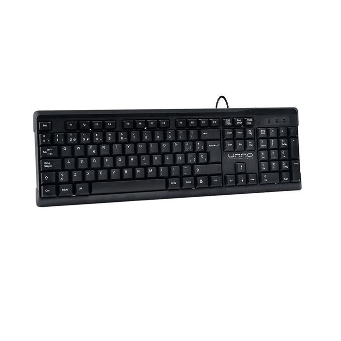 Teclado Unno Techno KB6701BK