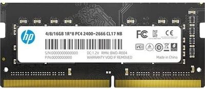 Memoria RAM 16GB - DDR4 (Laptop) - HP SERIE S1 16 GB