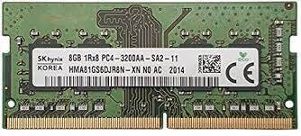 Memoria RAM Skhynix 8 GB