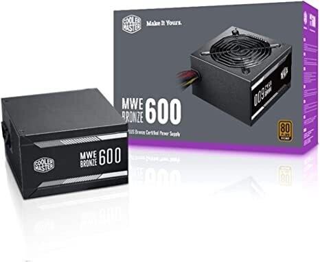 Fuente de Poder Cooler Master 600W ATX
