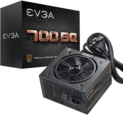 Fuente de Poder EVGA 700W BQ ATX Fuente de Poder EVGA 700W BQ ATX