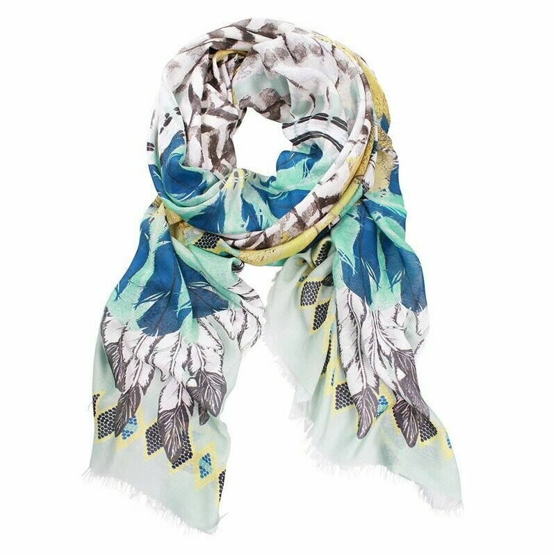 Feather and Diamonds Pure Modal/Viscose Silky Wrap Feather and Diamonds Pure Modal/Viscose Silky Wrap