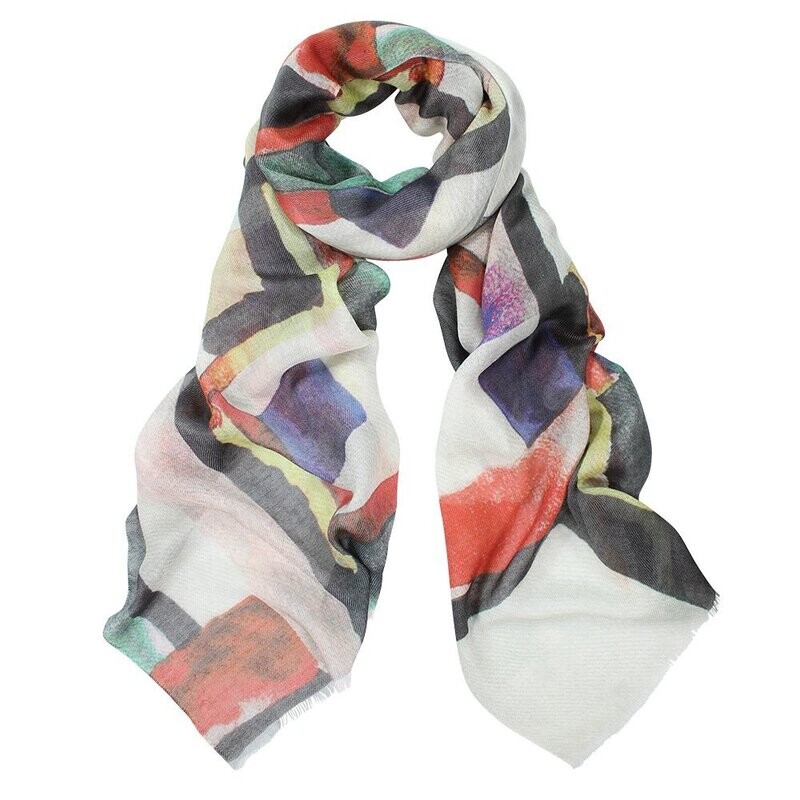 Portobello Abstract Pure Micromodal Scarf Portobello Abstract Pure Micromodal Scarf
